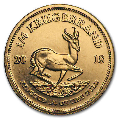 Springbok Antelope on the Krugerrand Gold Coin