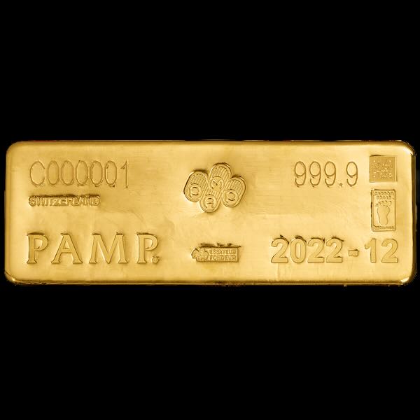 PAMP Suise 400 oz "Good Delivery" Gold Bar